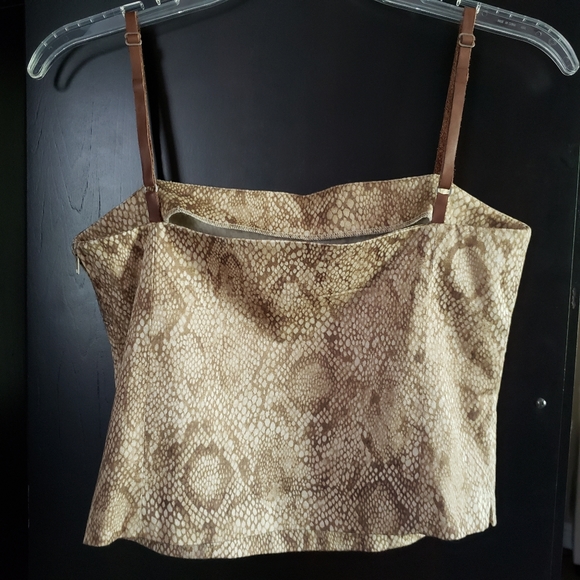 Ralph Lauren Python Print Cami Size M - Picture 2 of 7